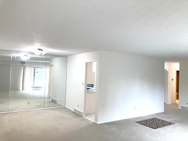 Living Room to Dining Room view