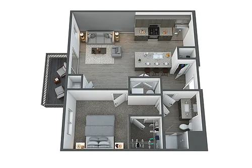 Floor plan B1