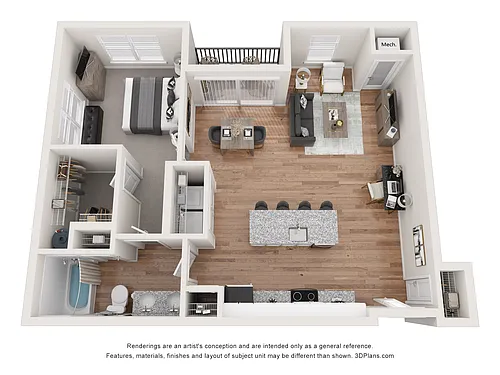 Floor plan The Alloy