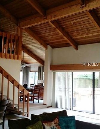Living Room/Dining Room cedar ceilings