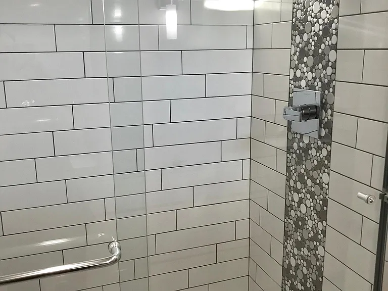 Walk in shower