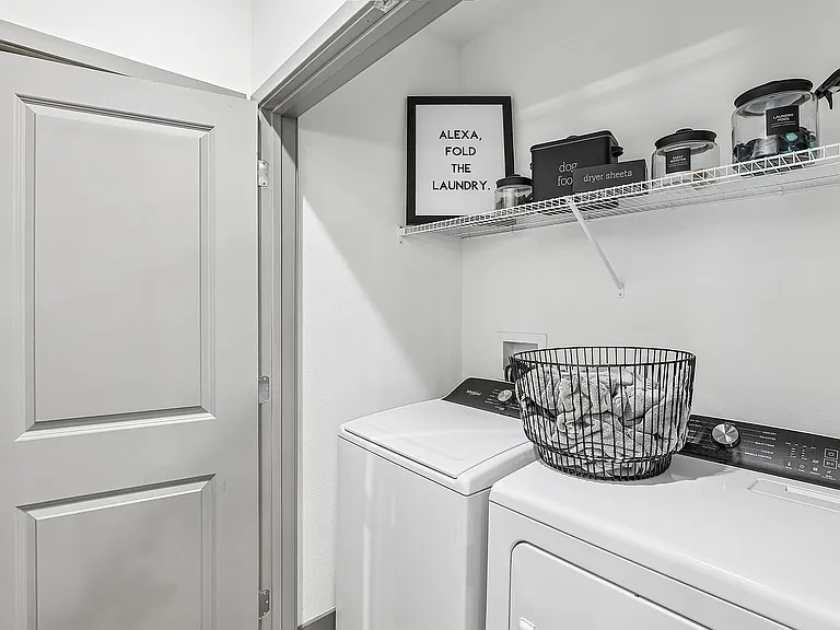In-Home Washer and Dryer