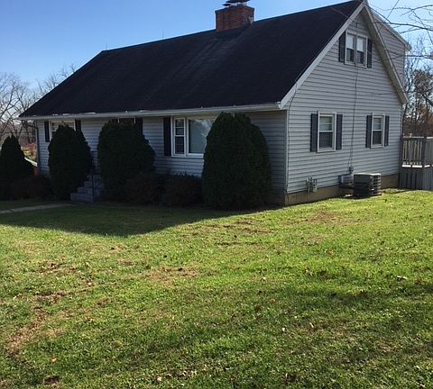 View from side of house