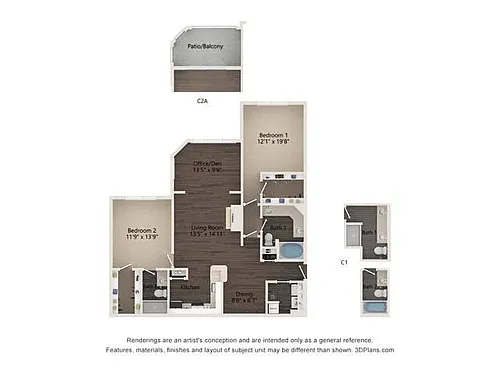 Floor plan Rembrandt