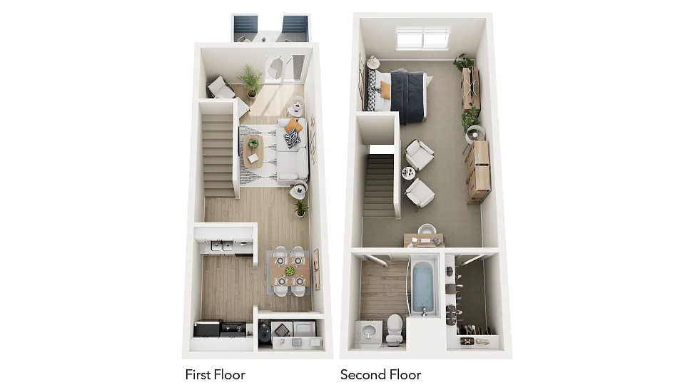 Floor plan A2 - TH