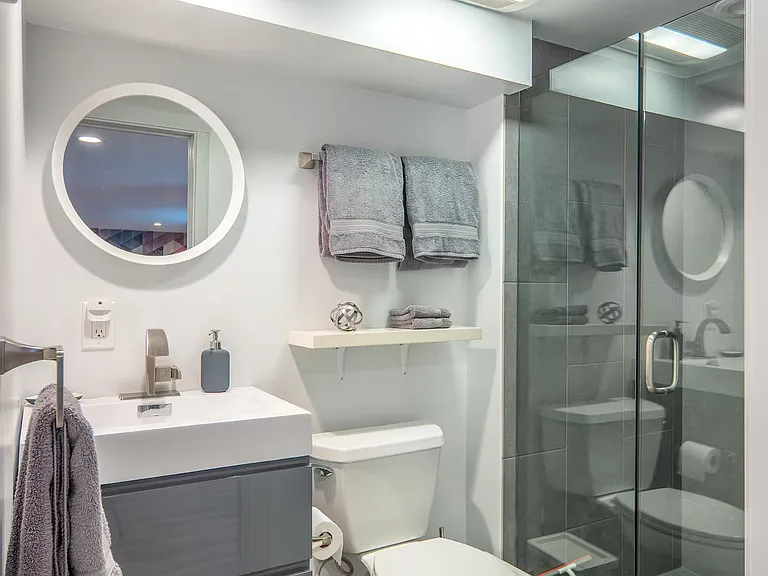 Basement bathroom