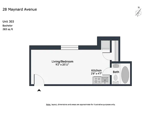 Floor plan 50109A-303