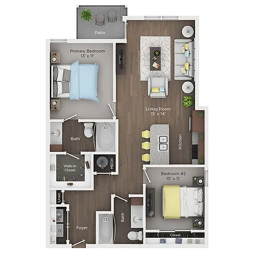 Floor plan The Tide
