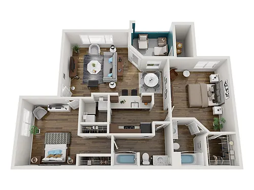 Floor plan Marina Reno