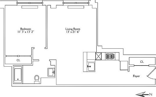 2nd image of 27 W 72nd St #401