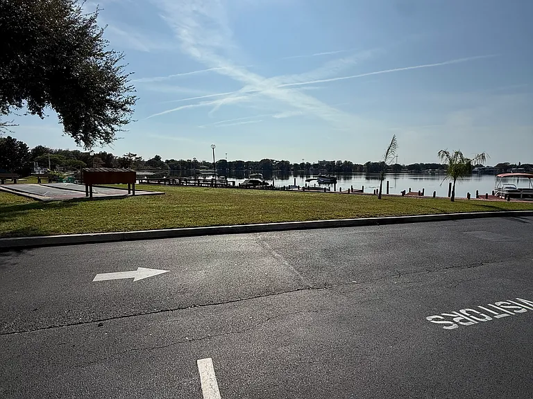 Lake view.