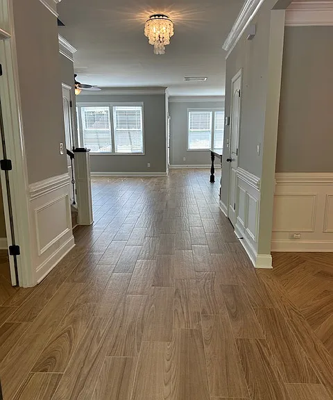 Large foyer opening