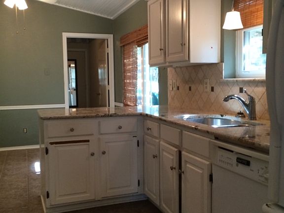 kitchen with granite counter