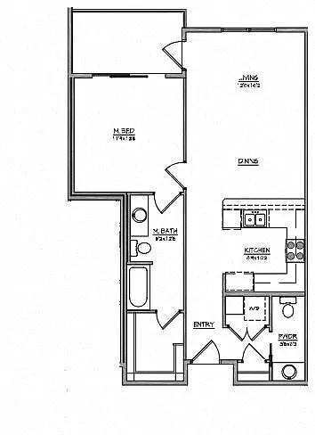 Floor plan A21
