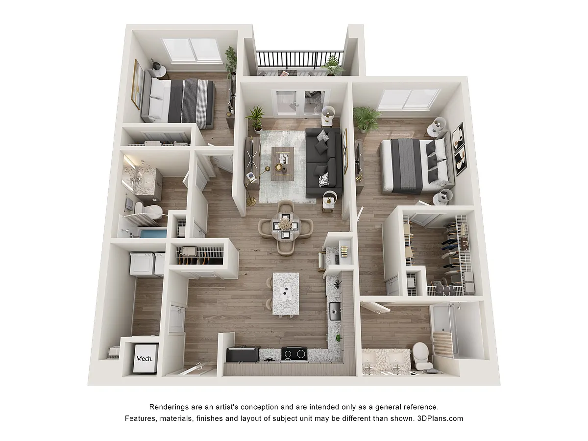 Floor plan B1