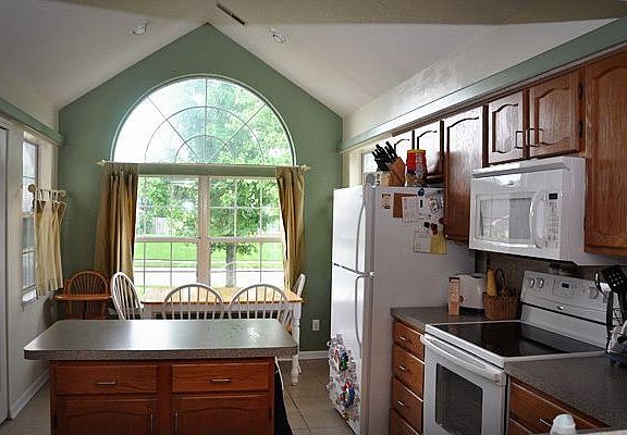 Kitchen with dining area