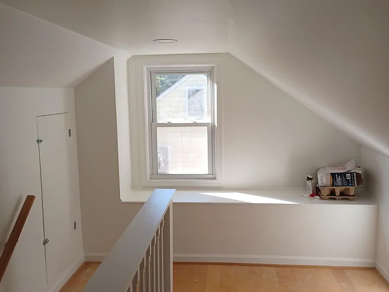 upstairs