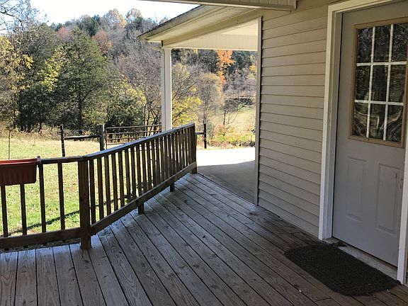 Deck connected to carport