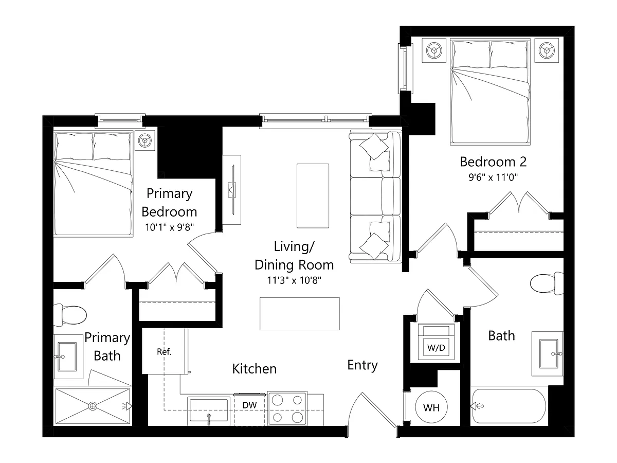 Floor plan B11