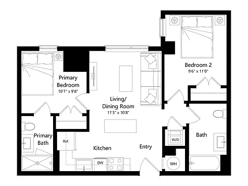 Floor plan B11