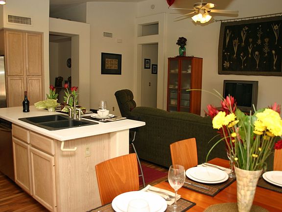 The Kitchen is open to the Family Room