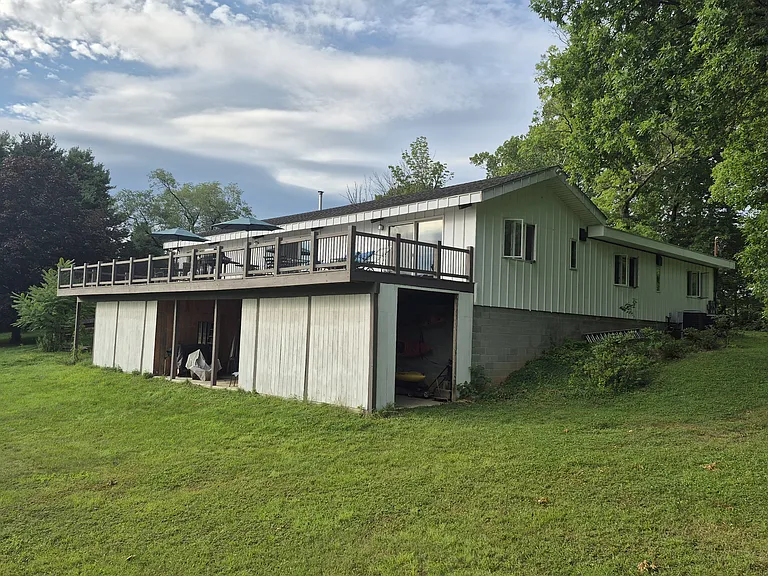Backyard View of House