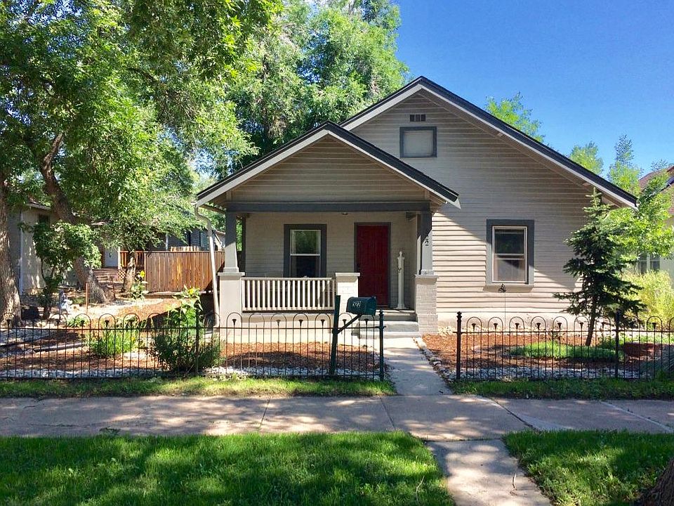 Charming cottage in the Near Westside neighborhood of downtown Colorado Springs.