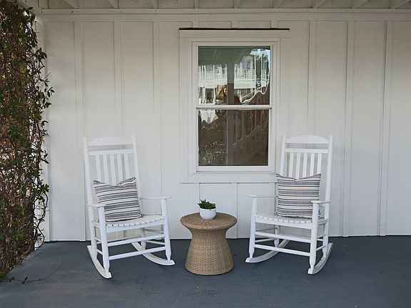 Downstairs front porch