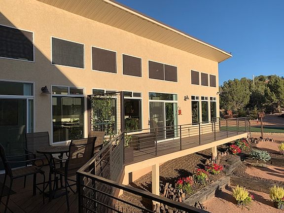 Patio outdoor eating area