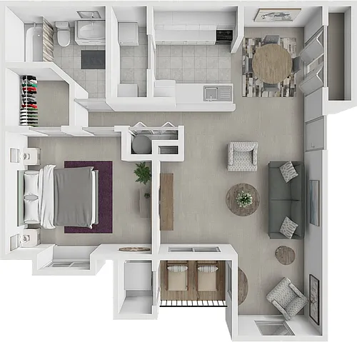 Floor plan Pin Oak