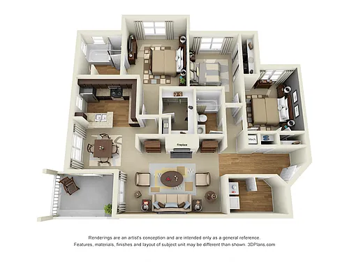 Floor plan Trilogy
