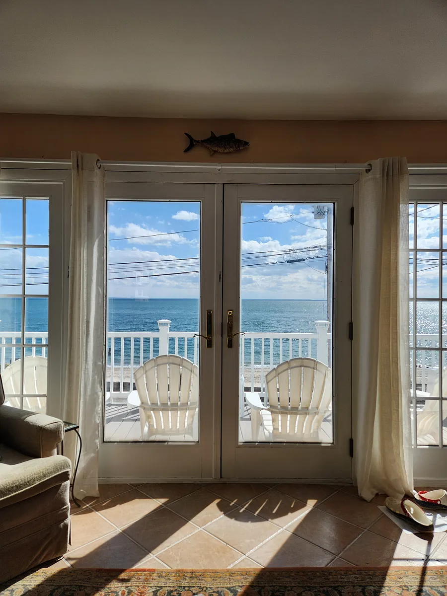 View from living room - 2230 Fairfield Beach Rd