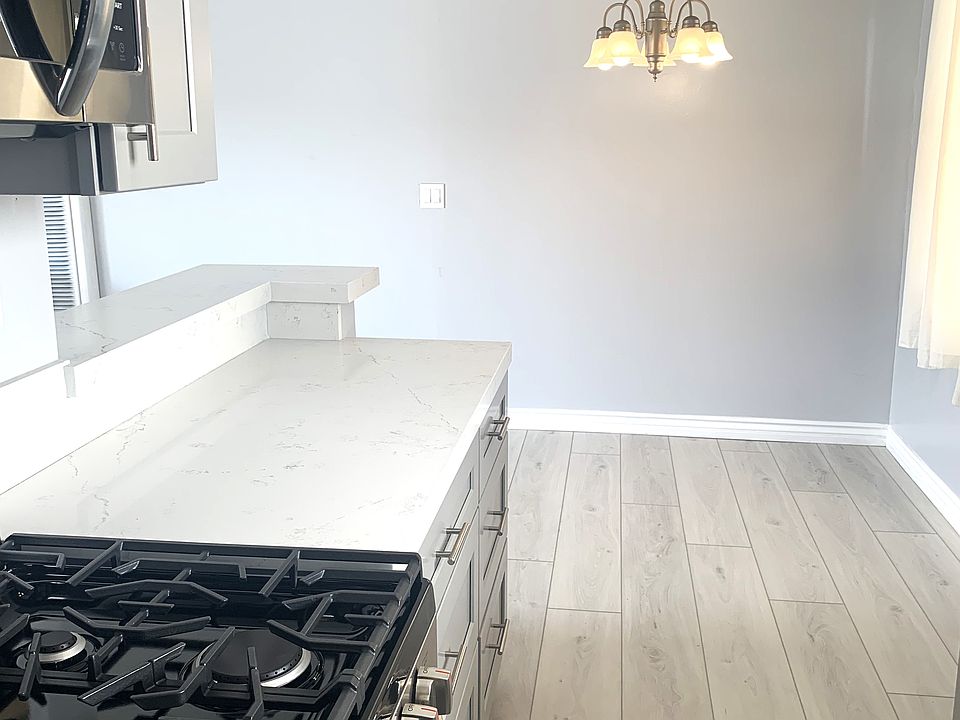 Kitchen view to dining are