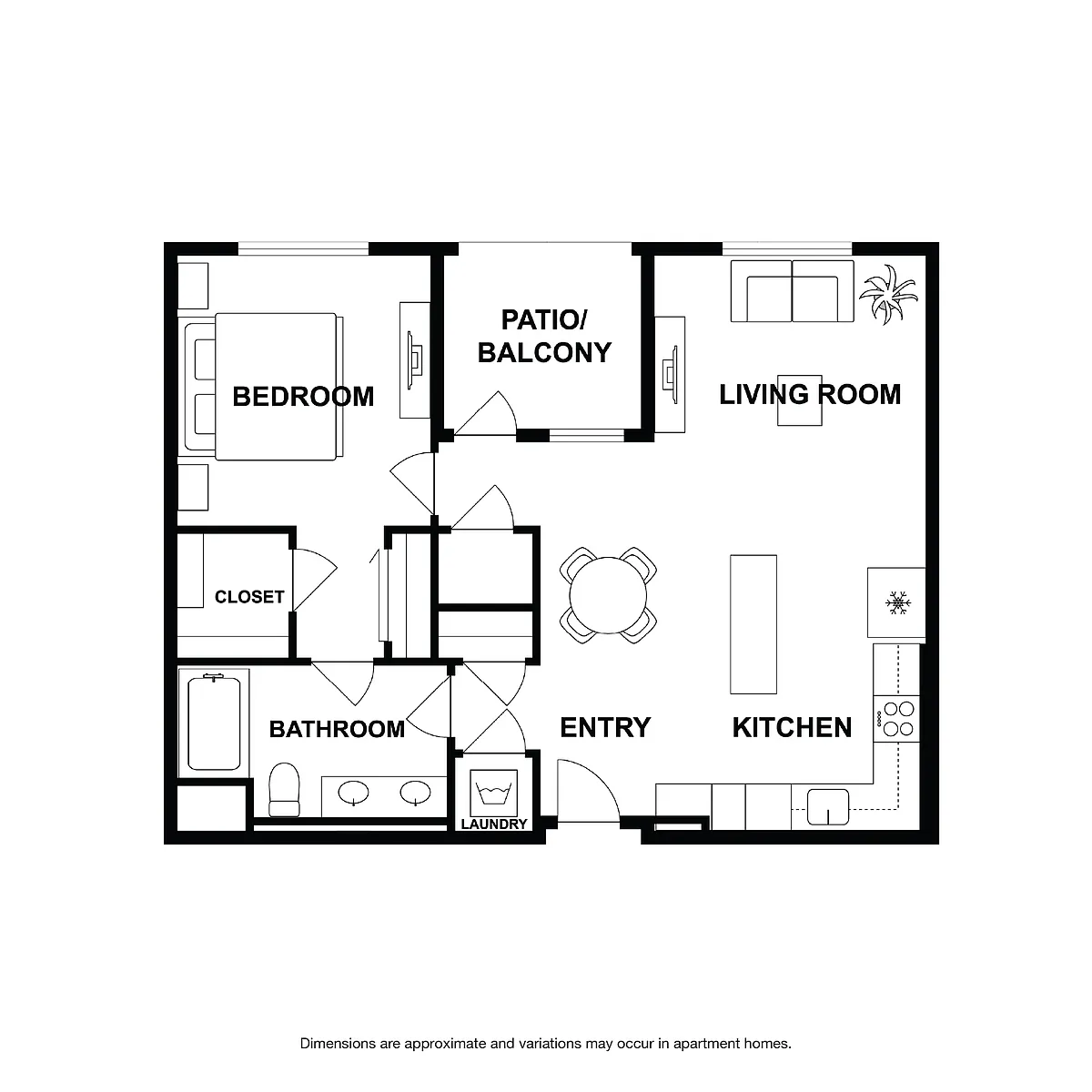 Floor plan Juarez