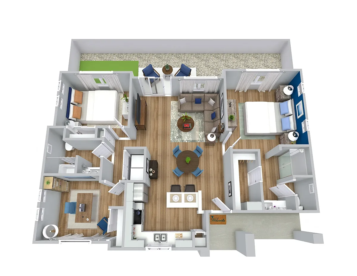 Floor plan The Haven