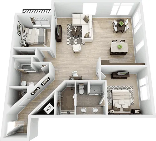 Floor plan B3