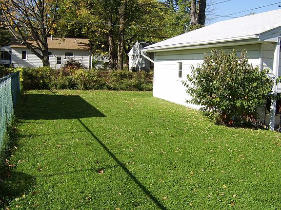 partially fenced in yard