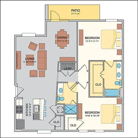 Floor plan Bristol 22D