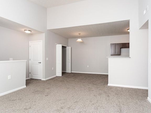 Living Room with Vaulted Ceilings