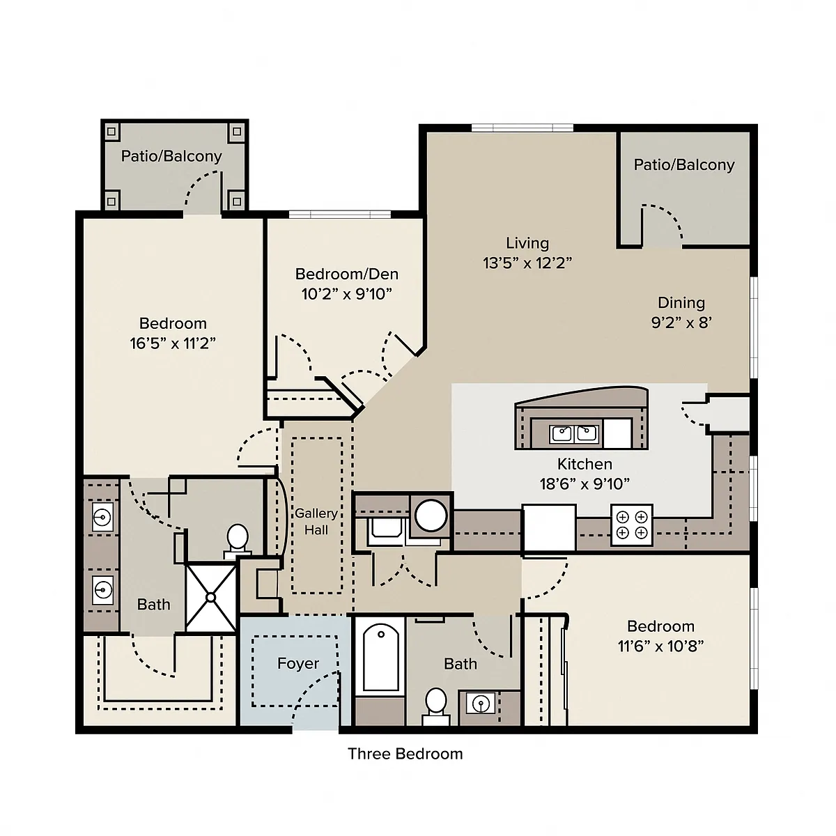 Floor plan C1