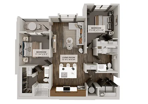 Floor plan The Archive (B1B)