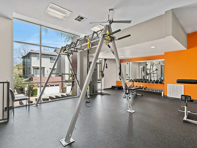 Fully equipped for your workout needs.