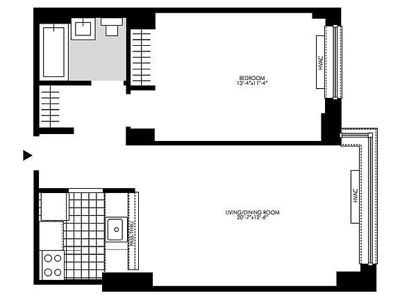 2nd image of 200 W 26th St APT 9K
