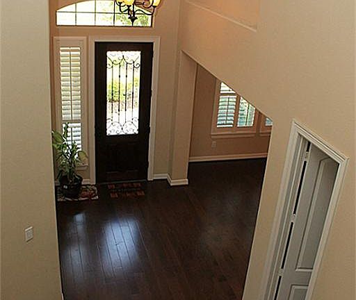 Another look at the 2-story Entry from the stairway.