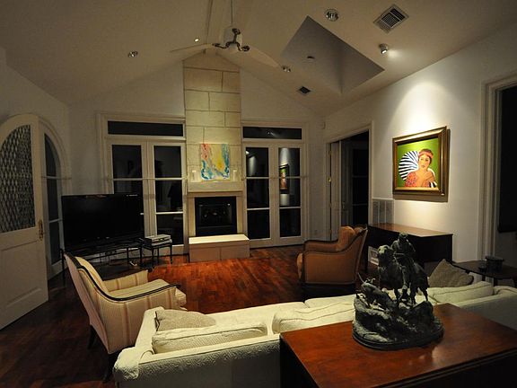 Master front at evening