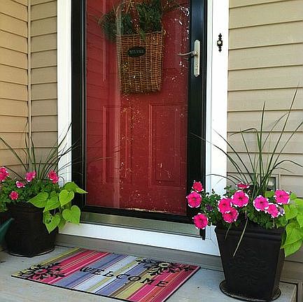Front entry door