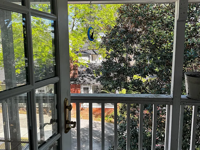 Private deck off larger BR. (Much longer than this view).