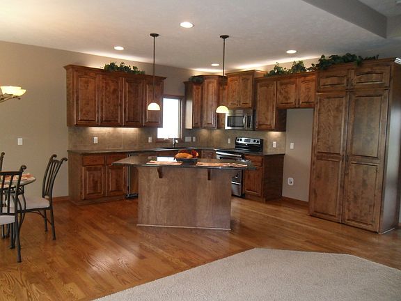 Open Kitchen/family room plan