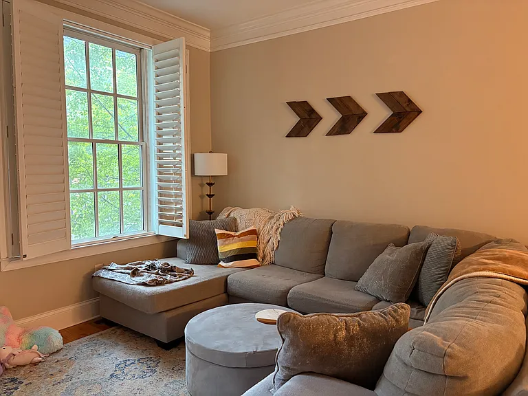 Open Main-Level Living Room with Natural Light