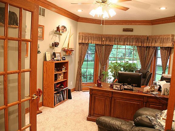 French Doors to office